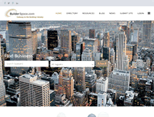 Tablet Screenshot of builderspace.com